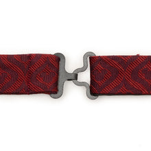 Load image into Gallery viewer, Disney Mickey Mouse Holiday Maroon Bow Tie