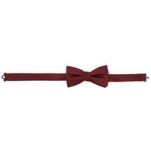 Load image into Gallery viewer, Disney Mickey Mouse Holiday Maroon Bow Tie