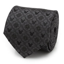 Load image into Gallery viewer, Disney Mickey Mouse Pattern Black Men's Tie
