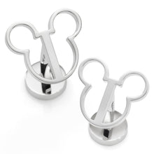 Load image into Gallery viewer, Disney Mickey Mouse Silhouette Cutout Cufflinks