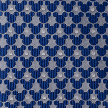 Load image into Gallery viewer, Disney Mickey Mouse Silhouette Pattern Dot Blue Tie