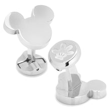 Load image into Gallery viewer, Disney Mickey Mouse Silhouette Stainless Steel Cufflinks