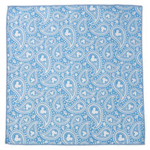 Load image into Gallery viewer, Disney Mickey Mouse Paisley Teal Pocket Square