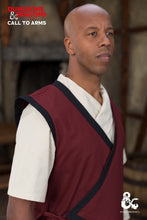 Load image into Gallery viewer, Dungeons & Dragons Monk Vest Bordeaux/Black