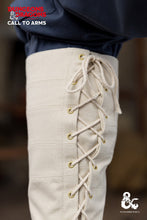 Load image into Gallery viewer, Dungeons & Dragons Monk Greaves Natural