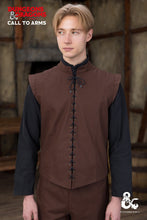 Load image into Gallery viewer, Dungeons & Dragons Ranger Vest Brown