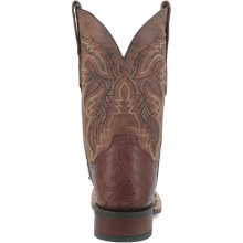 Load image into Gallery viewer, Dan Post Alamosa (Chocolate/Brown) - Men's Ostrich Skin Leather Cowboy Boots