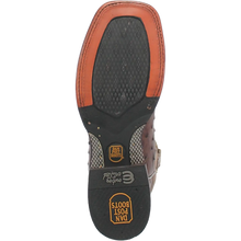 Load image into Gallery viewer, Dan Post Alamosa (Chocolate/Brown) - Men's Ostrich Skin Leather Cowboy Boots