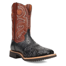 Load image into Gallery viewer, Dan Post Egan - Men's Caiman Skin Cowboy Boots