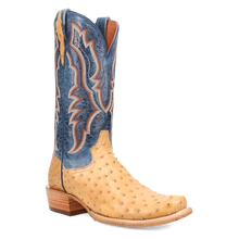 Load image into Gallery viewer, Dan Post Brady - Men's Full Quill Ostrich Leather Cowboy Boots