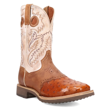 Load image into Gallery viewer, Dan Post Martel - Men's Ostrich Skin Leather Cowboy Boots