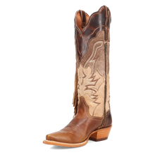 Load image into Gallery viewer, Dan Post Dayla - Women's Leather Hair-On Cowgirl Boots
