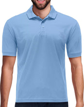 Load image into Gallery viewer, Men's Dri Fit Moisture Wicking Polo Shirt - Big Size