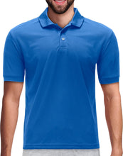 Load image into Gallery viewer, Men's Dri Fit Moisture Wicking Polo Shirt - Big Size