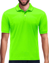 Load image into Gallery viewer, Men's Dri Fit Moisture Wicking Polo Shirt - Big Size