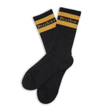 Load image into Gallery viewer, Branded Casual Crew Socks - Black