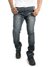 Load image into Gallery viewer, Jeans | F1746 Amoto Stacked Pants - Black