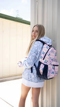Load image into Gallery viewer, HOOey "Recess" Aztec (Pink/Navy) - Backpack