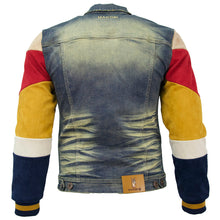 Load image into Gallery viewer, M1010 Makobi Ultra Suede Denim Jacket - Vintage Wash