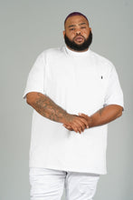Load image into Gallery viewer, M298 Embossed Knit Tee - White