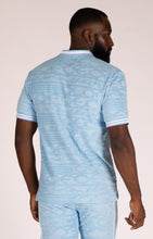 Load image into Gallery viewer, F178 Baroque Terry Polo - Blue