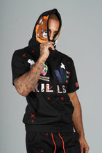 Load image into Gallery viewer, F538/F538S Love Kills Short Sleeves Set- Black