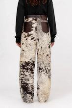 Load image into Gallery viewer, Hair-On Cowhide Pants – Premium Pony Hair Cow Print Unisex