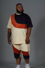 Load image into Gallery viewer, M673 Jacquard Suede Shorts - Natural