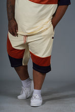 Load image into Gallery viewer, M673 Jacquard Suede Shorts - Natural