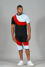 Load image into Gallery viewer, M673 Jacquard Suede Shorts - Black