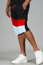 Load image into Gallery viewer, M673 Jacquard Suede Shorts - Black