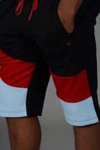 Load image into Gallery viewer, M673 Jacquard Suede Shorts - Black