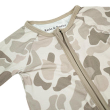 Load image into Gallery viewer, "Button Buck Camo" Baby Zippy