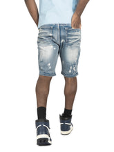 Load image into Gallery viewer, M607 Amato Denim Shorts - Light Wash