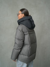 Load image into Gallery viewer, Metropolitan Wool-Effect Down Fill Jacket