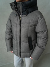 Load image into Gallery viewer, Metropolitan Wool-Effect Down Fill Jacket