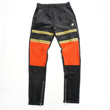 Load image into Gallery viewer, M4600 Greek Velour Set - Black/Red
