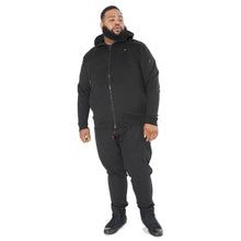 Load image into Gallery viewer, M3707 Tech Fleece Zip Up Hoody Set - Black
