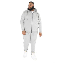Load image into Gallery viewer, M3707 Tech Fleece Zip Up Hoody Set - Gray