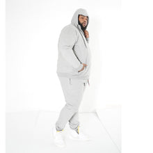 Load image into Gallery viewer, M3707 Tech Fleece Zip Up Hoody Set - Gray