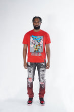 Load image into Gallery viewer, F1765 Frost Shredded Jeans - Black Wash