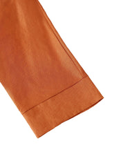 Load image into Gallery viewer, 100% Linen Dropped Collar Long-Sleeve Top TRISTAN