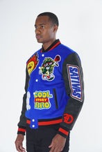 Load image into Gallery viewer, F1040 Cooley High Wool Varsity Jacket - Royal