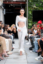 Load image into Gallery viewer, Scarlet Black Lace Knit Set