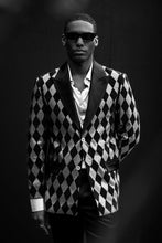 Load image into Gallery viewer, Barabas Torva Rhinestone Blazer 4EBK52