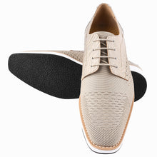 Load image into Gallery viewer, Gutta Lizard Print Leather Textile Casual Sneakers