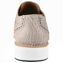 Load image into Gallery viewer, Gutta Lizard Print Leather Textile Casual Sneakers