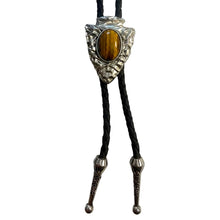 Load image into Gallery viewer, Deadwood Stonepoint Arrowhead (Tiger's Eye) - Bolo Tie