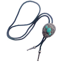 Load image into Gallery viewer, Deadwood Sonora Bloom (Turquoise) - Bolo Tie