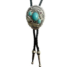 Load image into Gallery viewer, Deadwood Sonora Bloom (Turquoise) - Bolo Tie